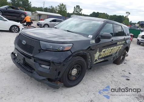 2023 Ford Police Interceptor из США, поврежденный, VIN 1FM5K8AB0PGA80038